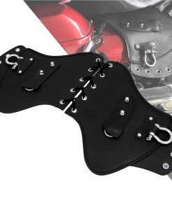 Deflector de calor de cuero para moto HDBUBALUS Universal