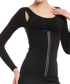 Bakerdani Women Neoprene Sauna Suit Chaleco de Body Shaper
