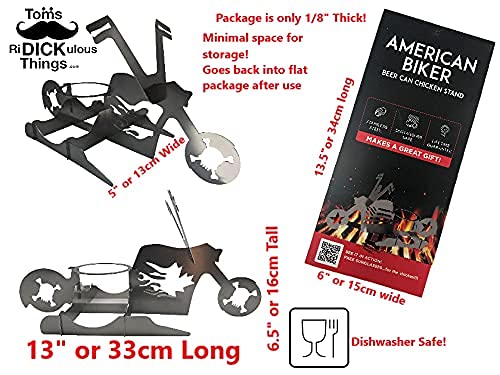 Soporte para Pollo en Lata de Cerveza La Canuck! Parrilla - Imagen 4