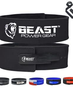 Beast Power Gear Cinturón de Levantamiento -Negro