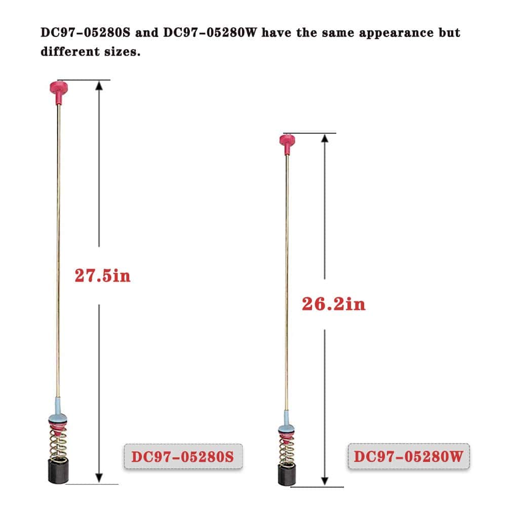 Barras de suspensión DC97-05280S mejoradas, 4 piezas 27.5 - Imagen 3