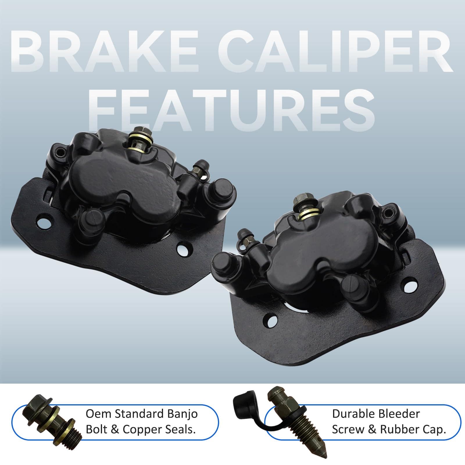 Juego de Pinzas de Freno Traseras Izquierda y Derecha M - Imagen 4