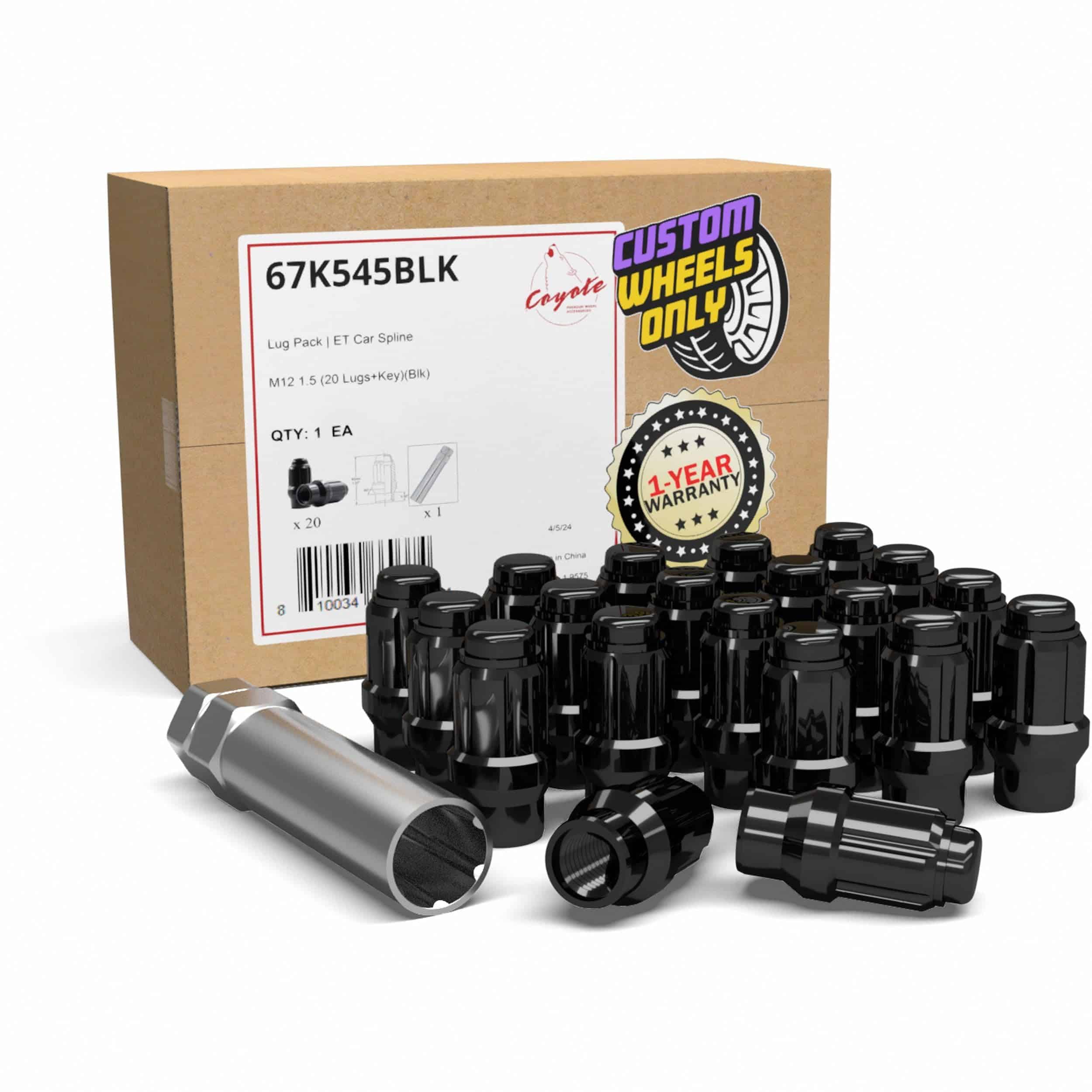 Accesorios para ruedas Piezas 20 + Llave M12 x 1.5 12 x 1.5