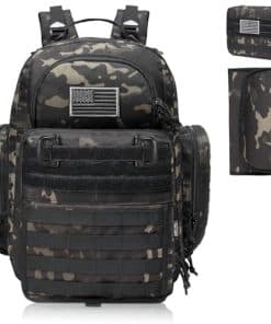 Mochila para pañales para papá, DBTAC Gran bolsa de pañales