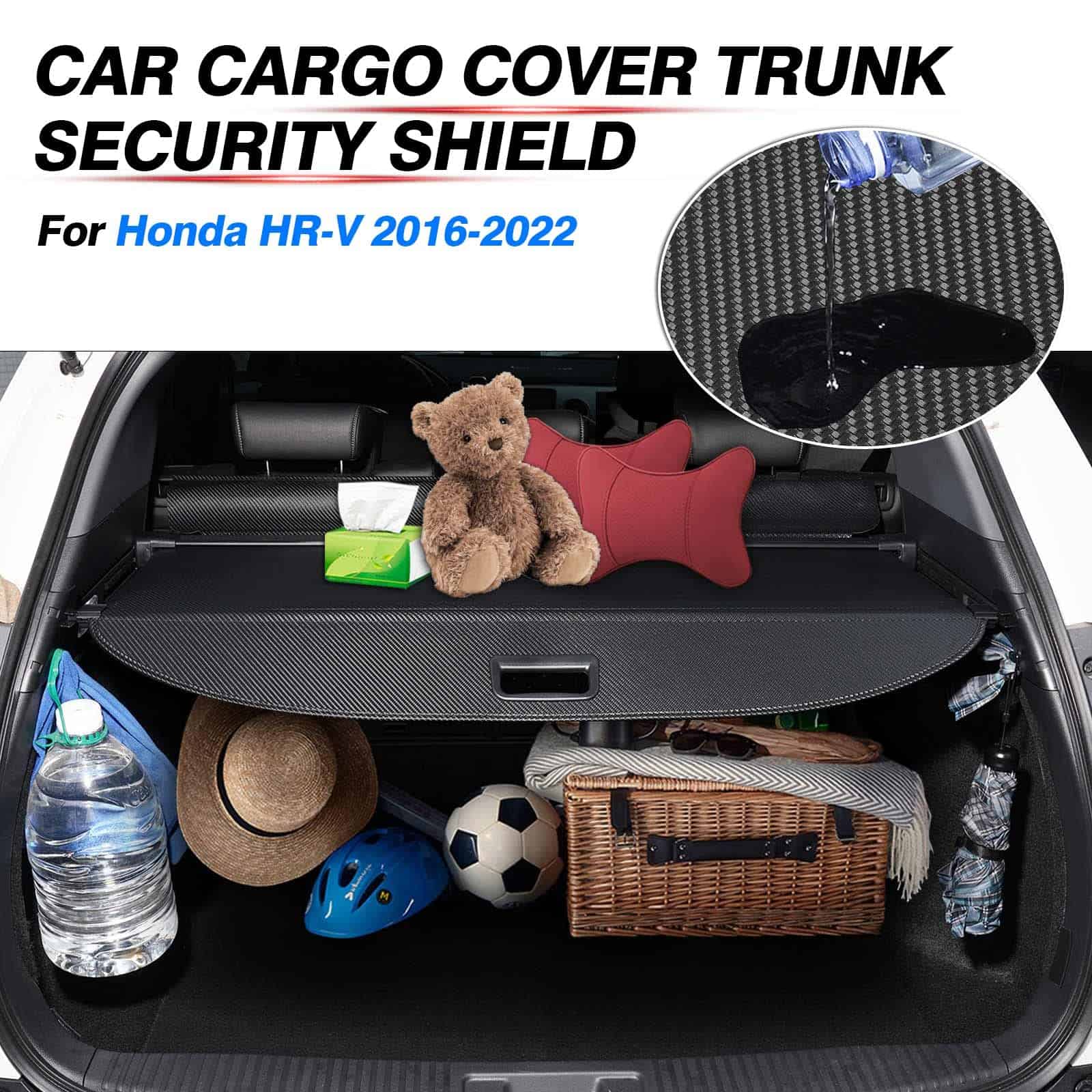 Cubierta de carga para Honda HR-V HRV 2016-2021 2022 - Imagen 4