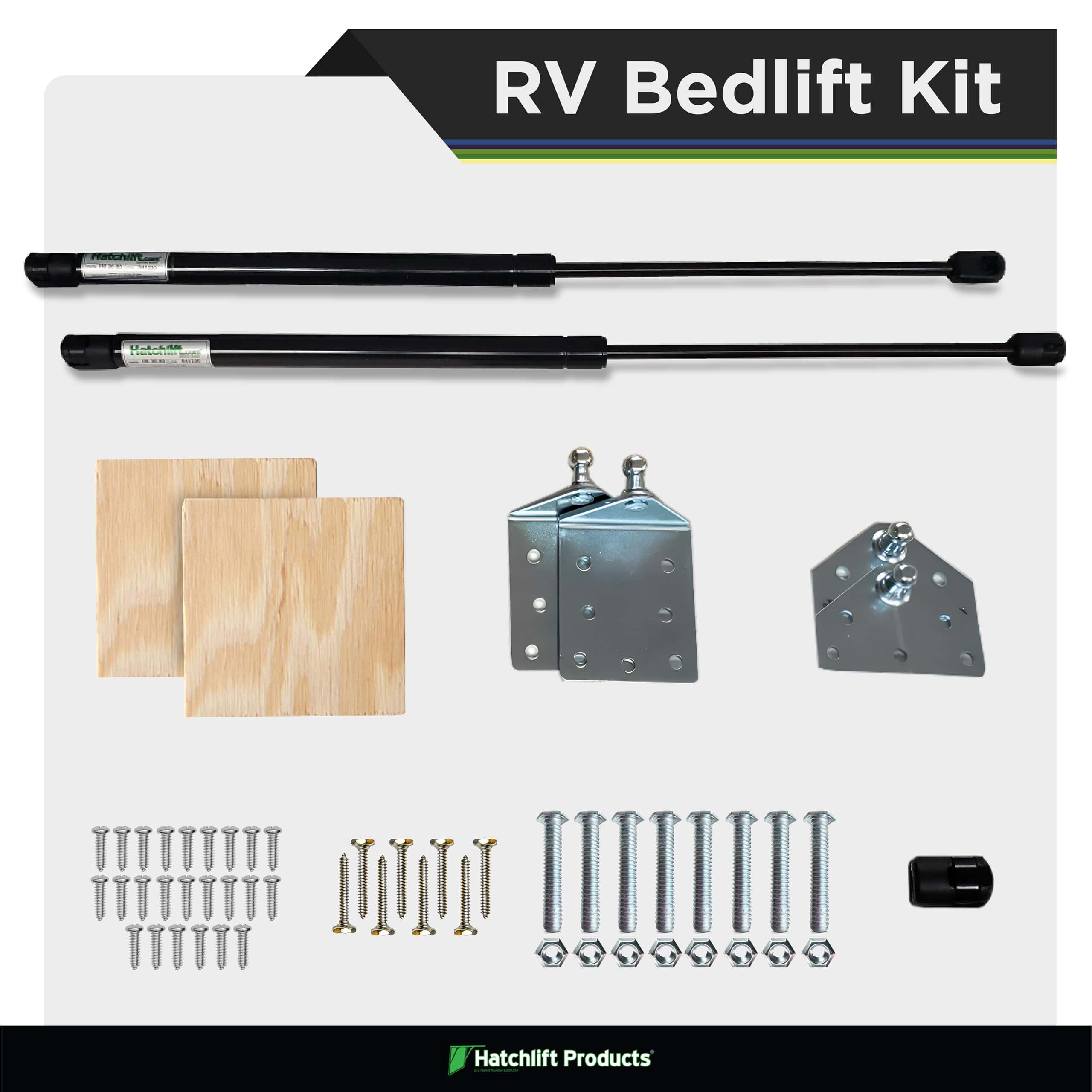 Kit de Elevación para Cama Hatchlift Products Queen Oversize - Imagen 8