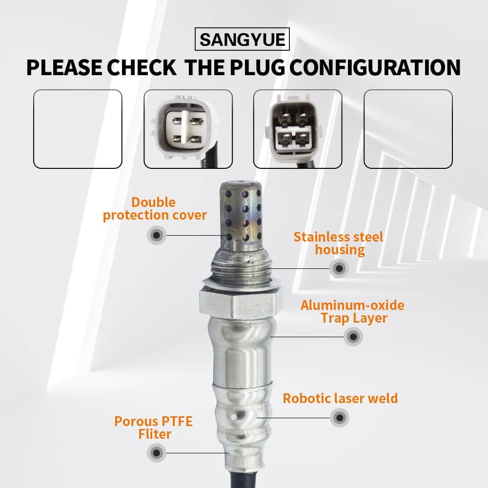 Sangyue 2X Sensor de Oxígeno para 2009-2010 Toyota Tacoma - Imagen 3