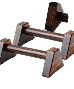 Soporte de Flexiones, 2 PCS Barras de Flexiones de Madera