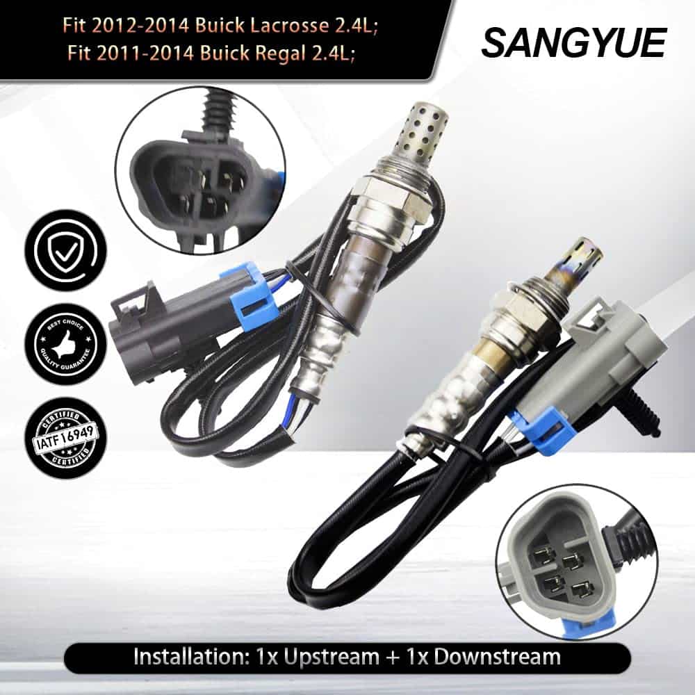 Sangyue 2X Sensor de Oxígeno para Chevrolet Malibu - Imagen 3