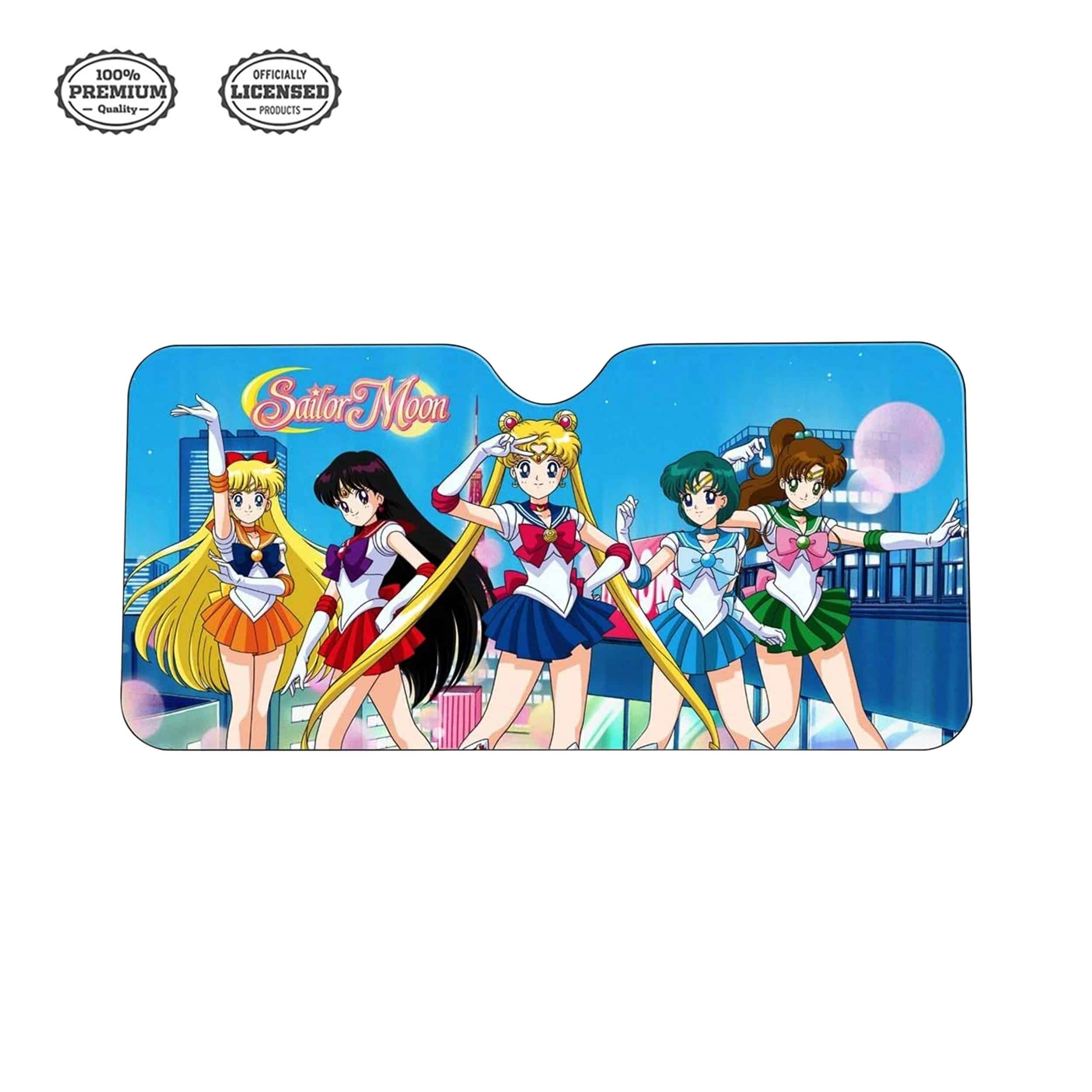 Parasol para auto de Sailor Moon con todas las Sailor - Imagen 4