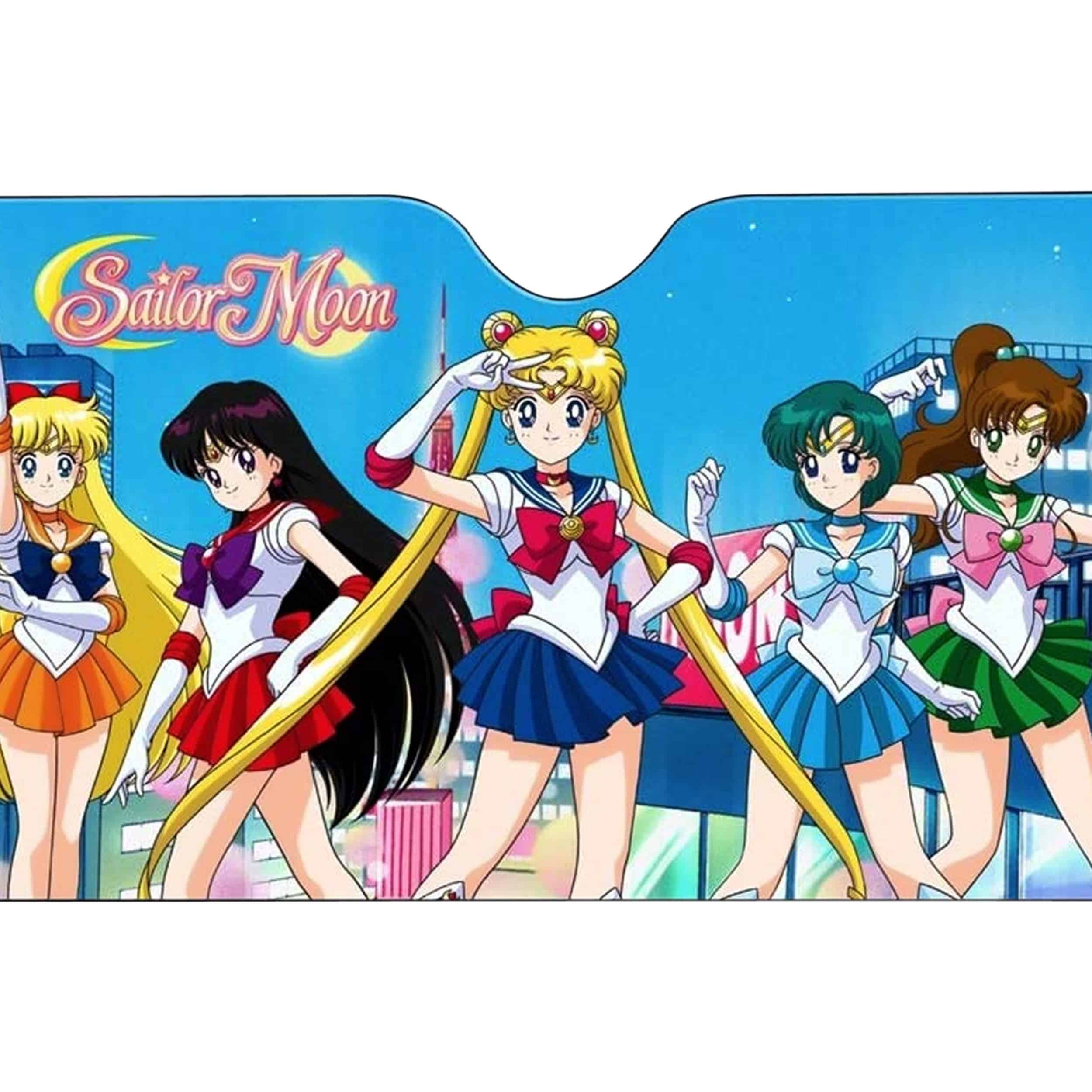 Parasol para auto de Sailor Moon con todas las Sailor - Imagen 3