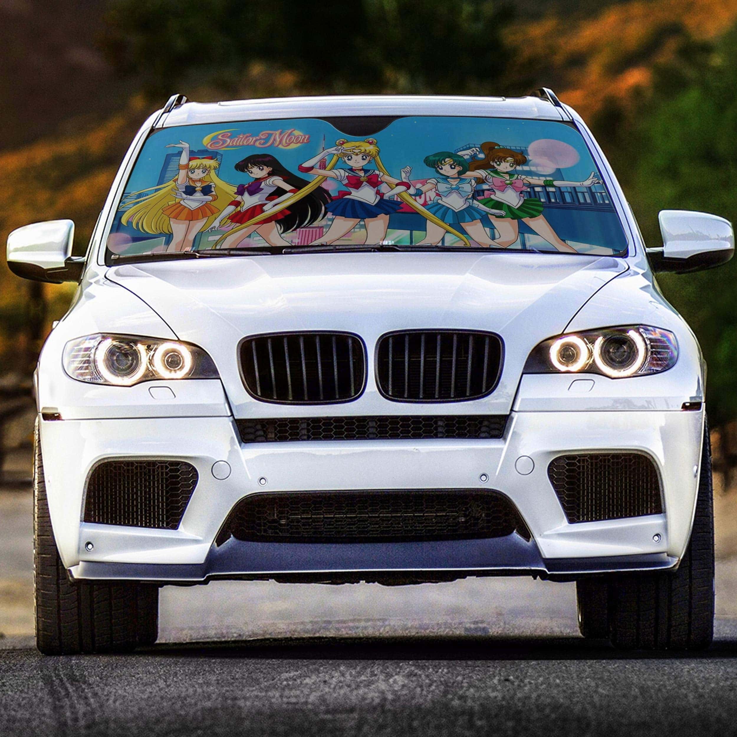 Parasol para auto de Sailor Moon con todas las Sailor - Imagen 5