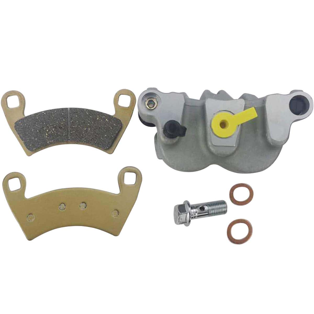 M MATI Pinza de Freno delantero derecho con Pastillas sin