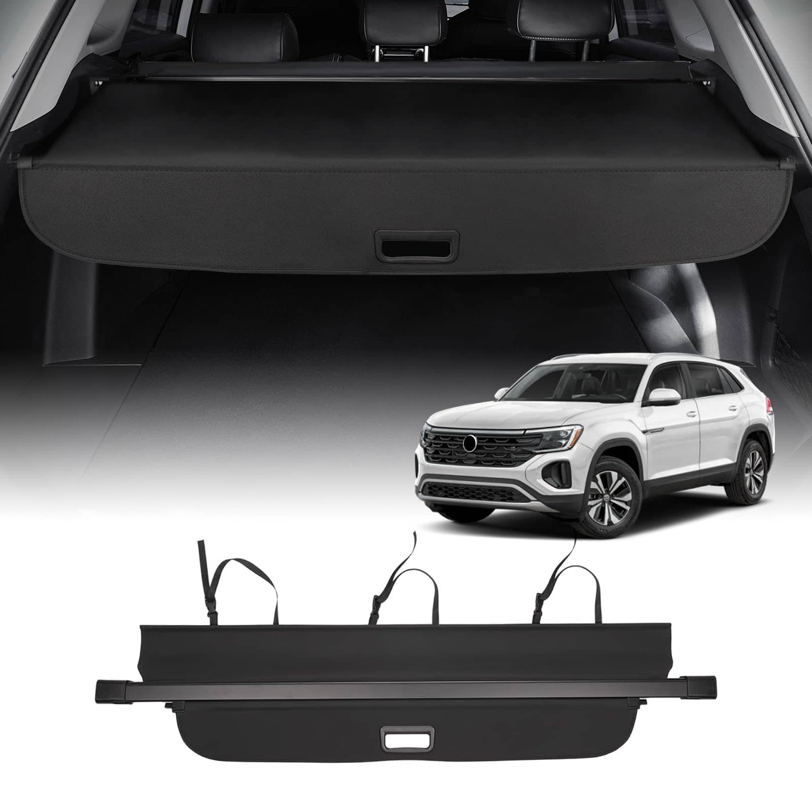 Powerty Cubierta de carga para 2018-2023 2024 VW Volkswagen