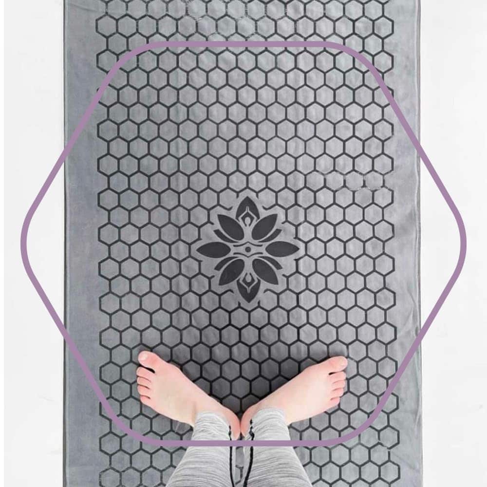 Tapete de Yoga Caliente Antideslizante Clever Yoga - Toalla - Imagen 6