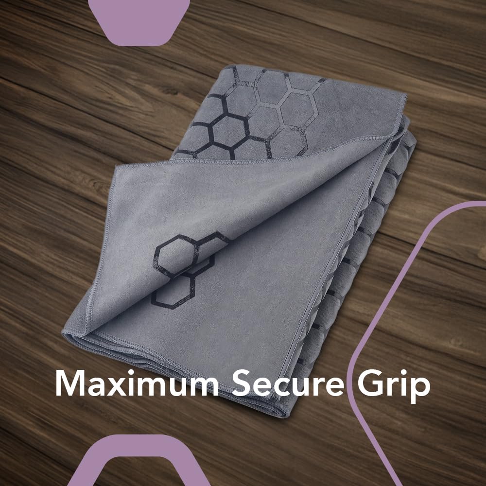 Tapete de Yoga Caliente Antideslizante Clever Yoga - Toalla - Imagen 9