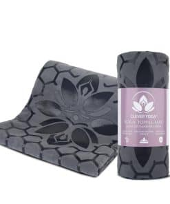 Tapete de Yoga Caliente Antideslizante Clever Yoga - Toalla