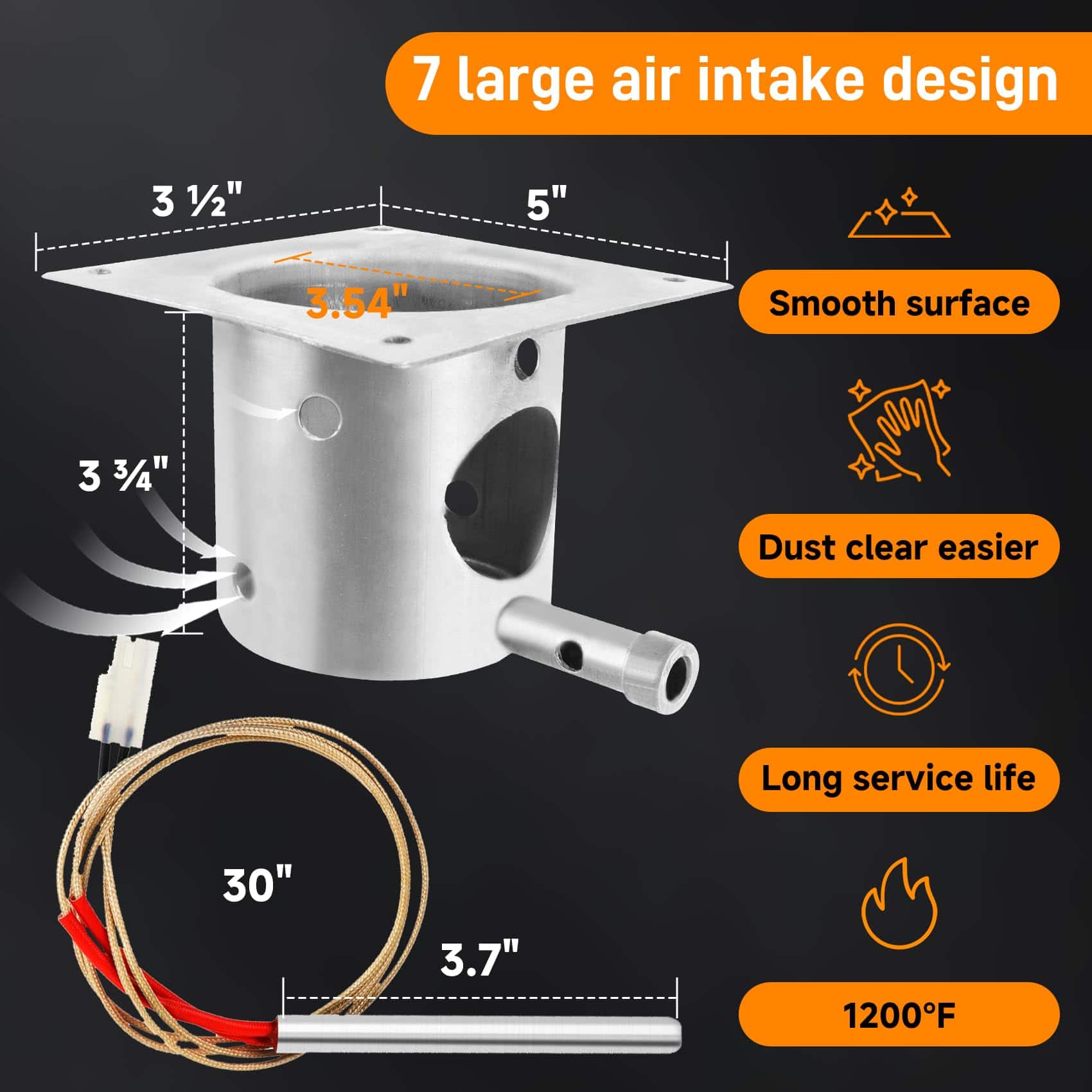 Motor de la broca, Kit del ventilador de inducción de la - Imagen 4