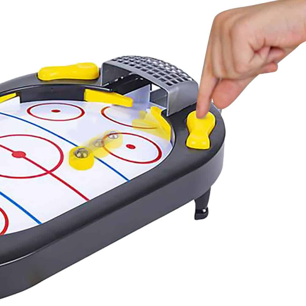 Juego de Mesa de Air Hockey Gamie, Juego de Deportes de - Imagen 5