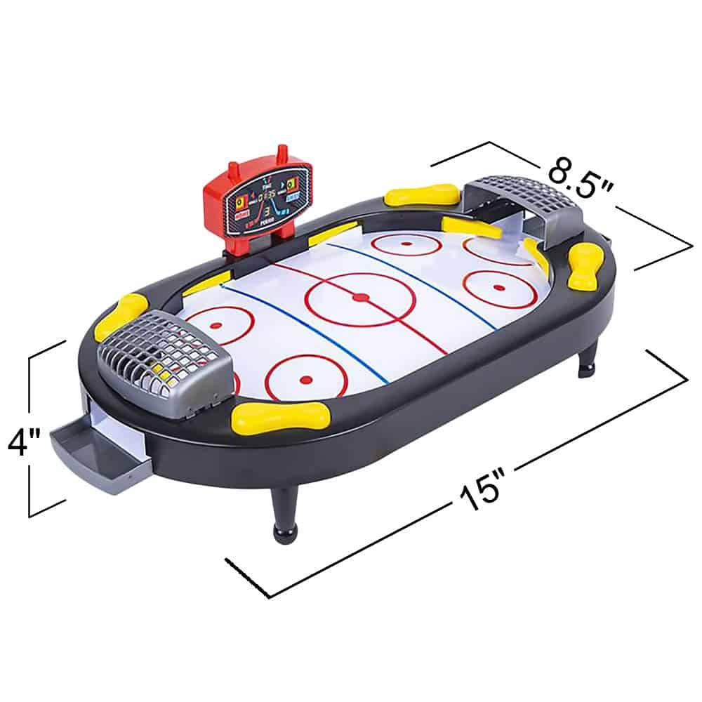 Juego de Mesa de Air Hockey Gamie, Juego de Deportes de - Imagen 4