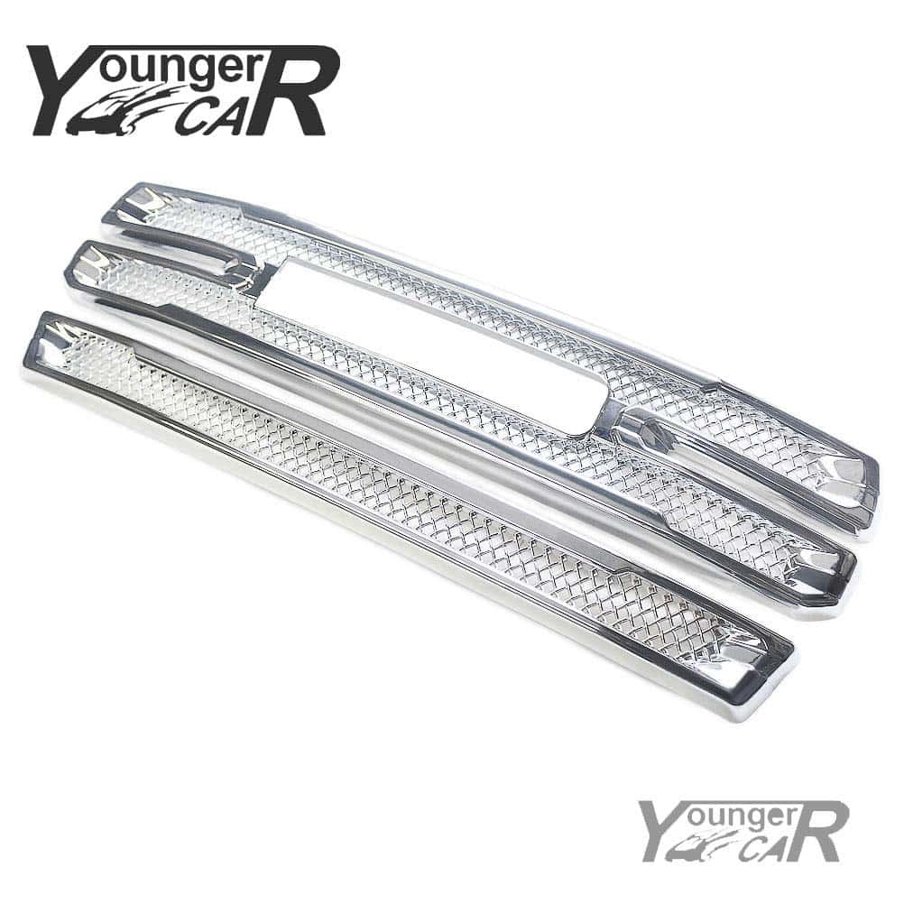 Cubiertas de parrilla YOUNGERCAR para GMC Sierra 1500 SLT - Imagen 3