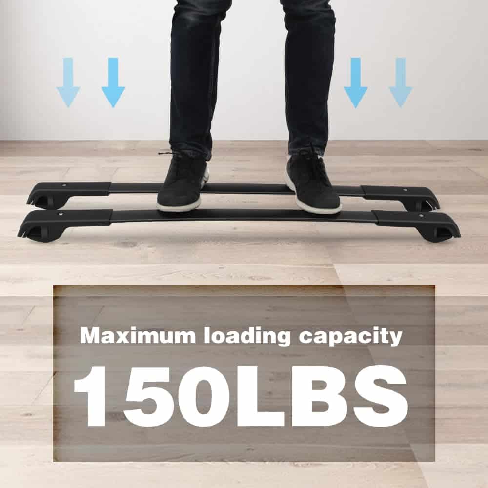 Barras transversales para racks de techo para Dodge JCUV - Imagen 6