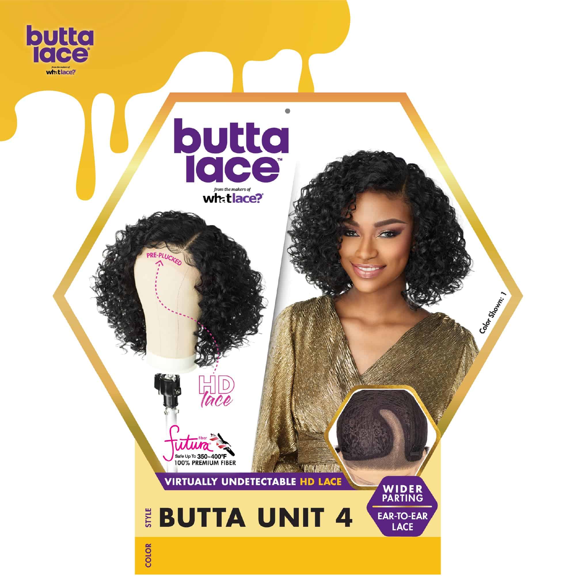 Peluca Sensationnel Butta Lace - Unidad 4 Extra Ancho 5 - Imagen 8
