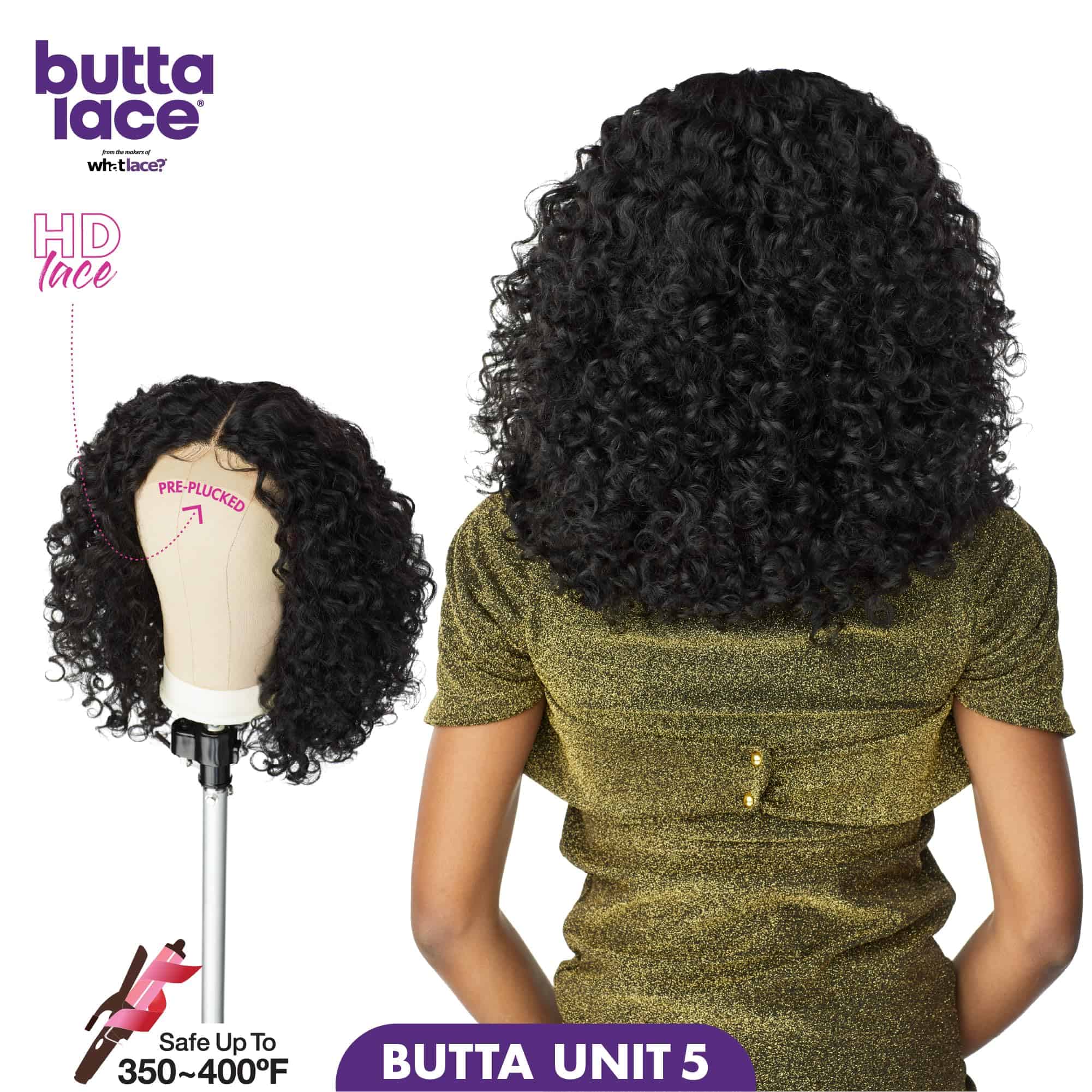 Peluca Sensationnel Butta Lace - Unidad 5 Extra Ancho 5 - Imagen 5