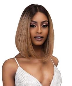 Pelucas de Encaje Frontal Janet Collection -Café