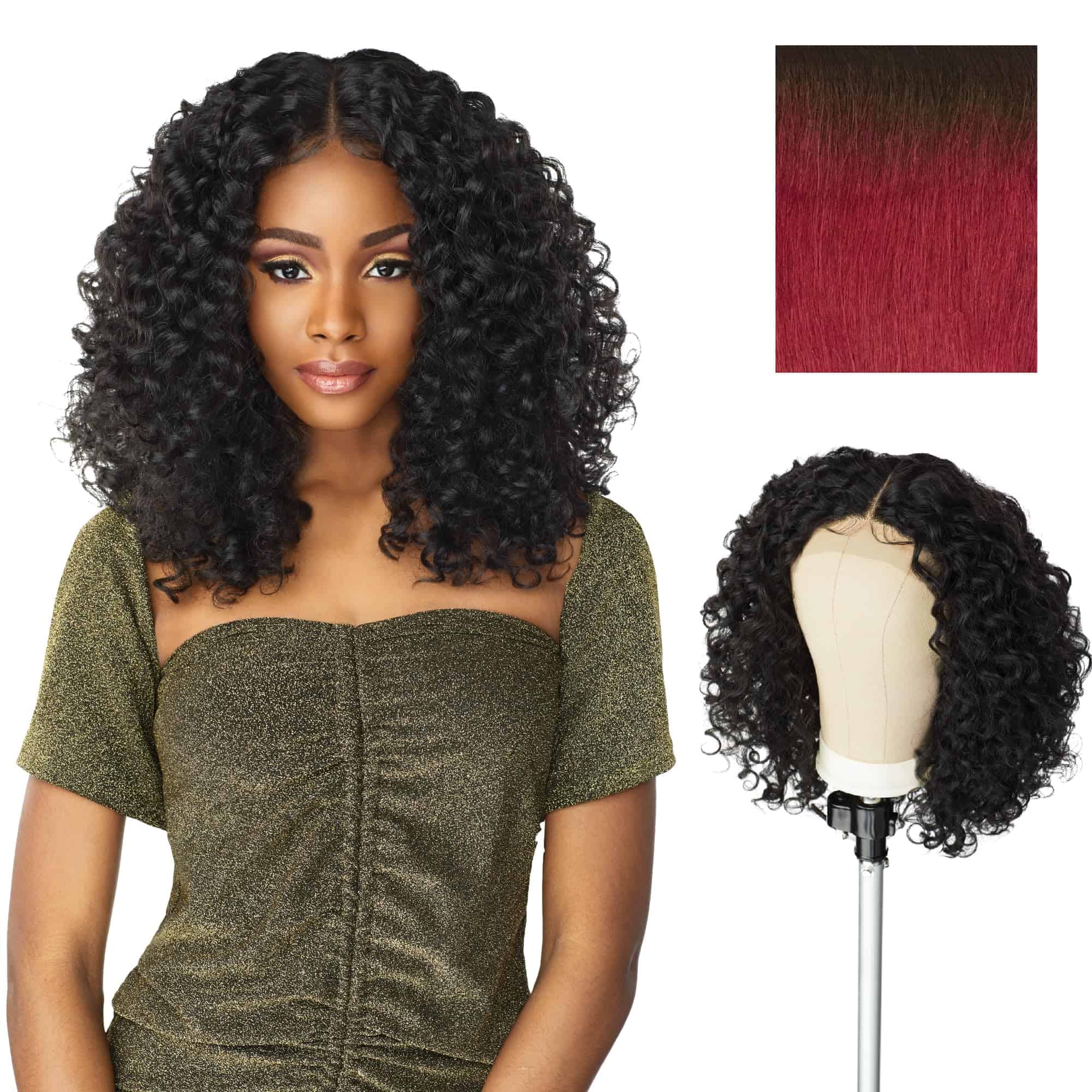 Sensationnel Butta Lace Wigs - Unidad 5 Extra Ancha 5