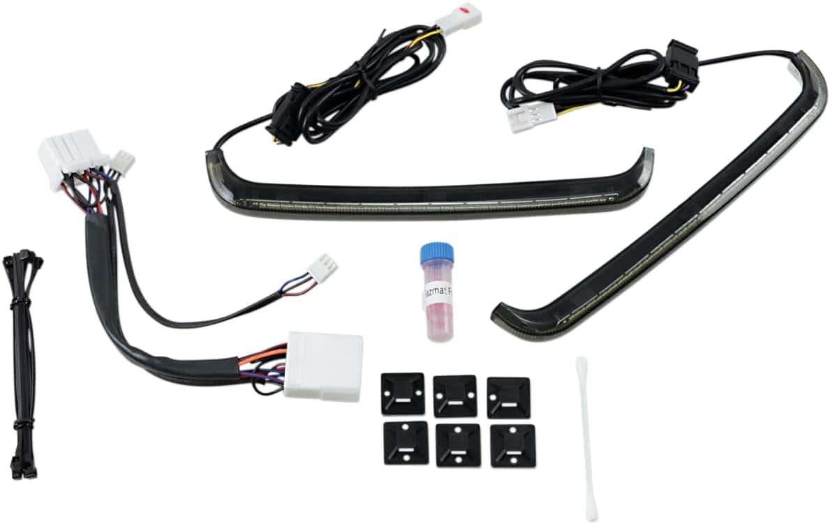 Custom Dynamics CD-LP-HD-S Low-Profile Bagz - Lente Ahumado