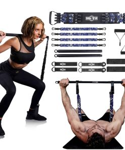 INNSTAR Resistance Bands Bar Exercise Bands -Azul