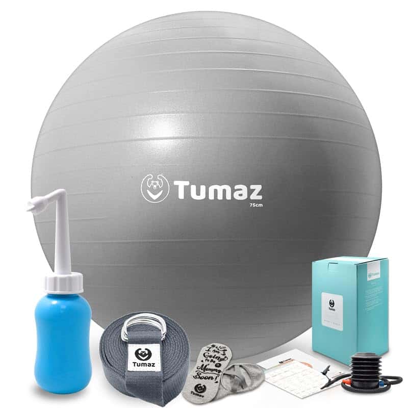 Pelota de parto Tumaz para embarazo y parto - Incluye