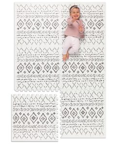 Tapete de Juego de Espuma para Bebés -Boho