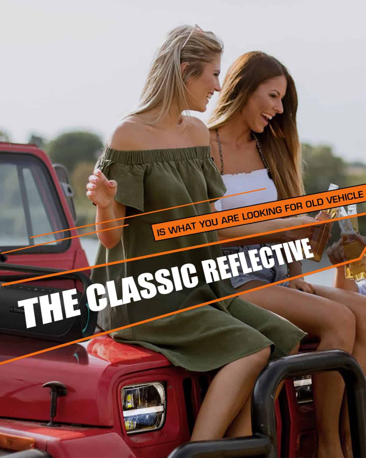 Faros de Led UNI-SHINE 7x6 Reflector 5x7 2pcs Blanco DRL - Imagen 3