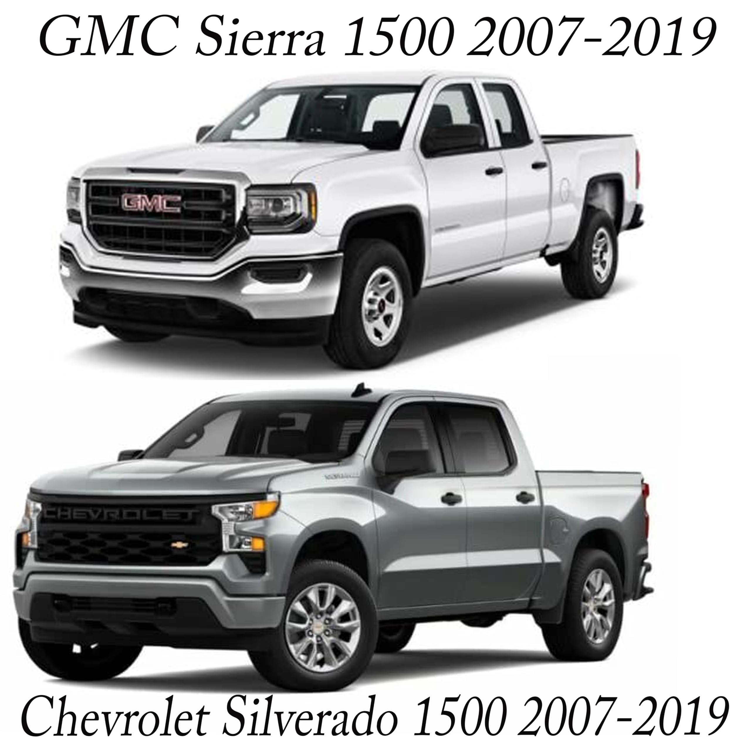 4PC Barra estabilizadora delantera y buje para GMC Sierra - Imagen 5