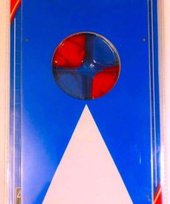 Juego de Cornhole Azul Lowe's Build and Grow