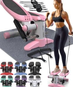 Nordic Lifting Mini Stepper & Stair Climber -D - Negro