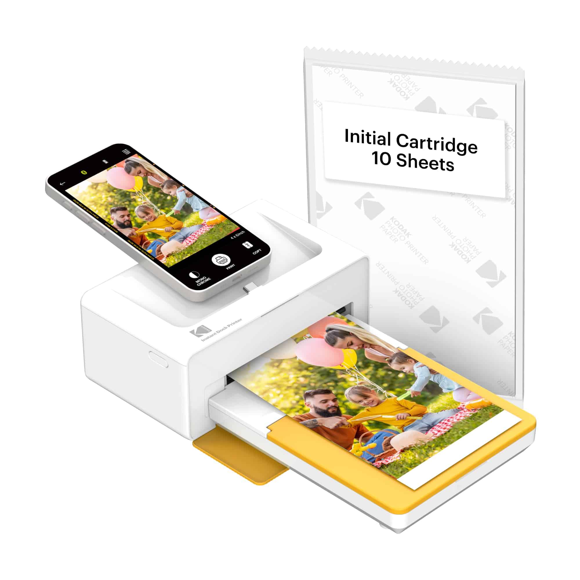 Impresora de Fotos Instantánea KODAK Dock -multicolor