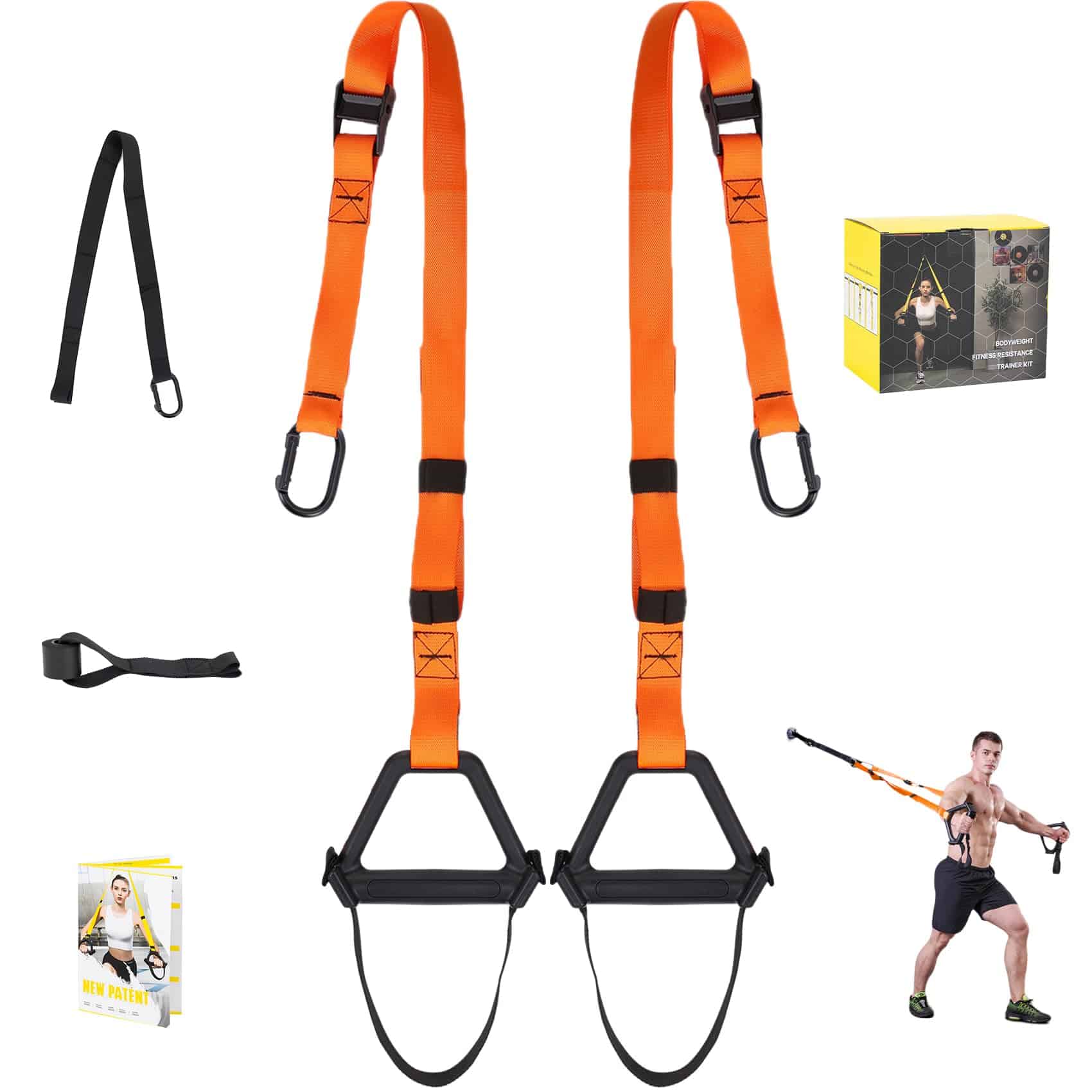 Moulyan Bodyweight Resistance Training Straps, Sistema de
