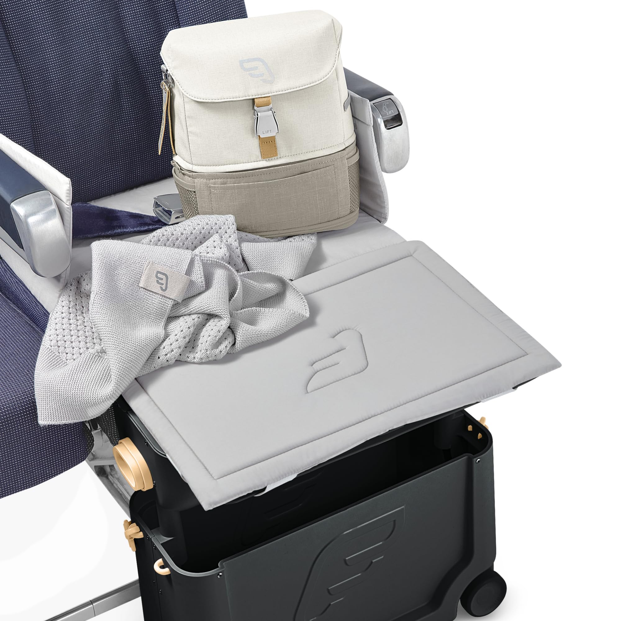 JetKids Stokke Travel Bundle, Blanco - Incluye Maleta - Imagen 7