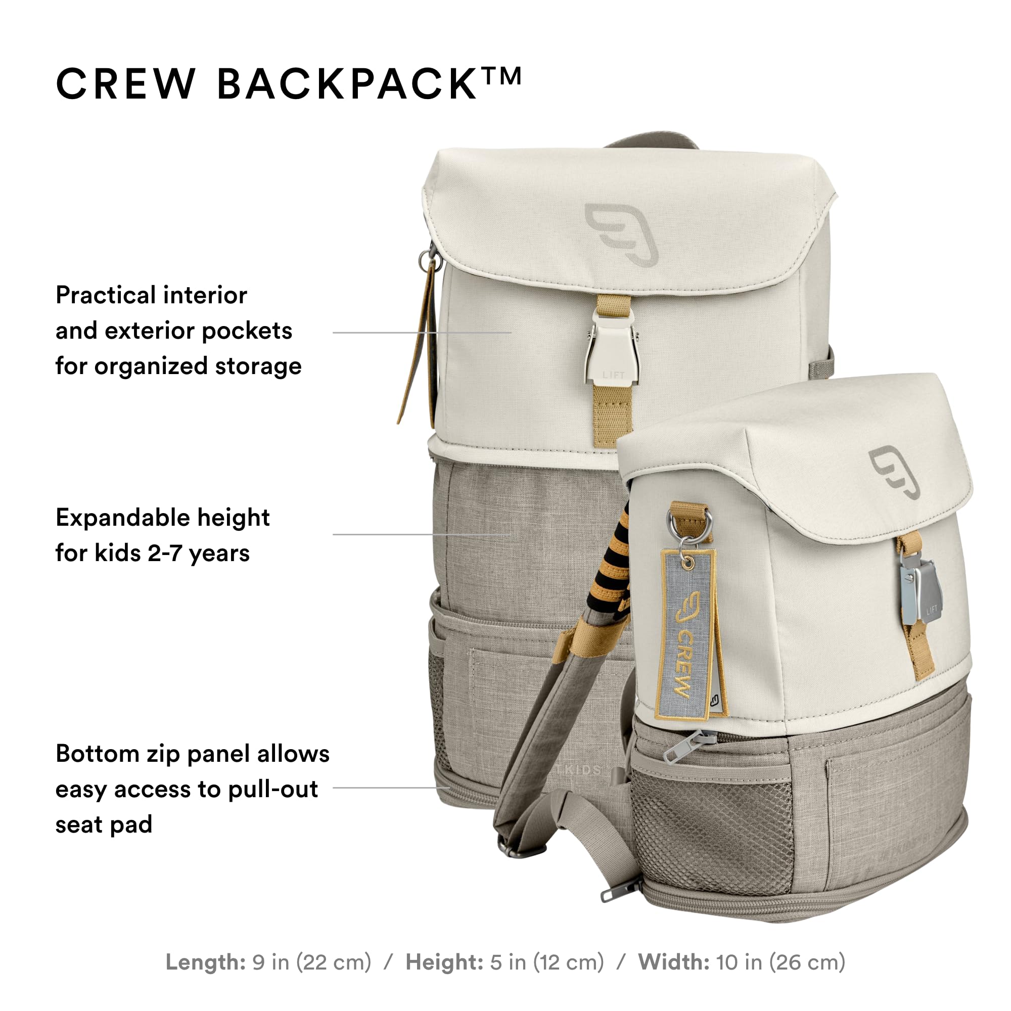 JetKids Stokke Travel Bundle, Blanco - Incluye Maleta - Imagen 6