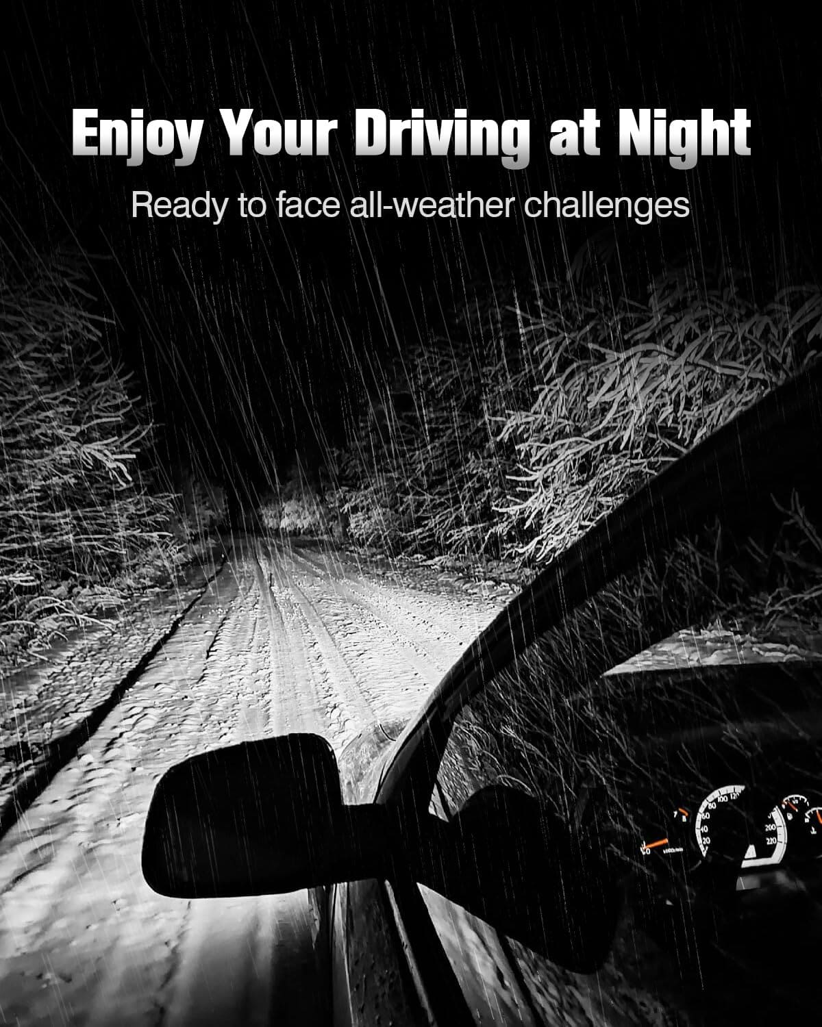 Faros LED 4X4FLSTC H6054 7x6 5x7 Compatible con Jeep - Imagen 7