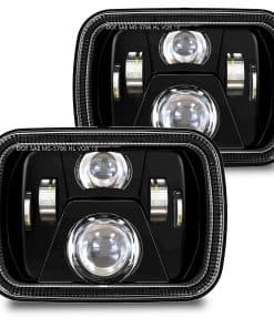 Faros LED 4X4FLSTC H6054 7x6 5x7 Compatible con Jeep