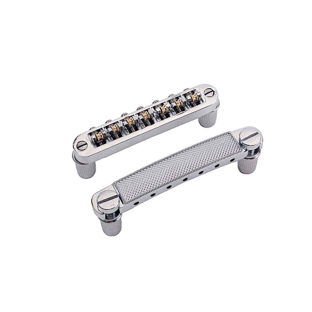 Puente de Guitarra Eléctrica Alnicov Tailpiece Roller