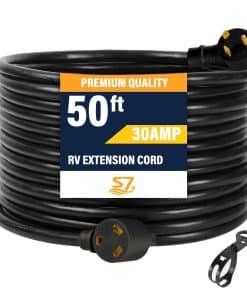 Cable de extensión para RV de 50 pies 30 amperios