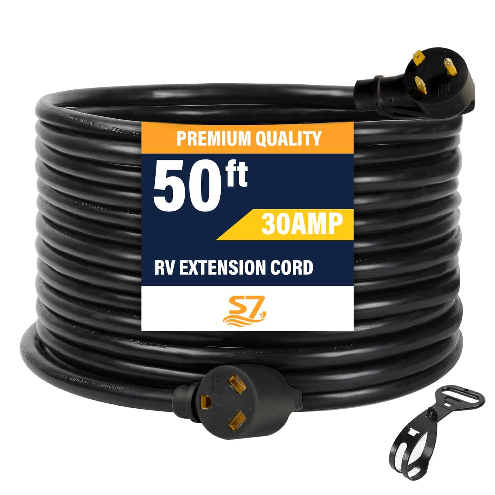 Cable de extensión para RV de 50 pies 30 amperios