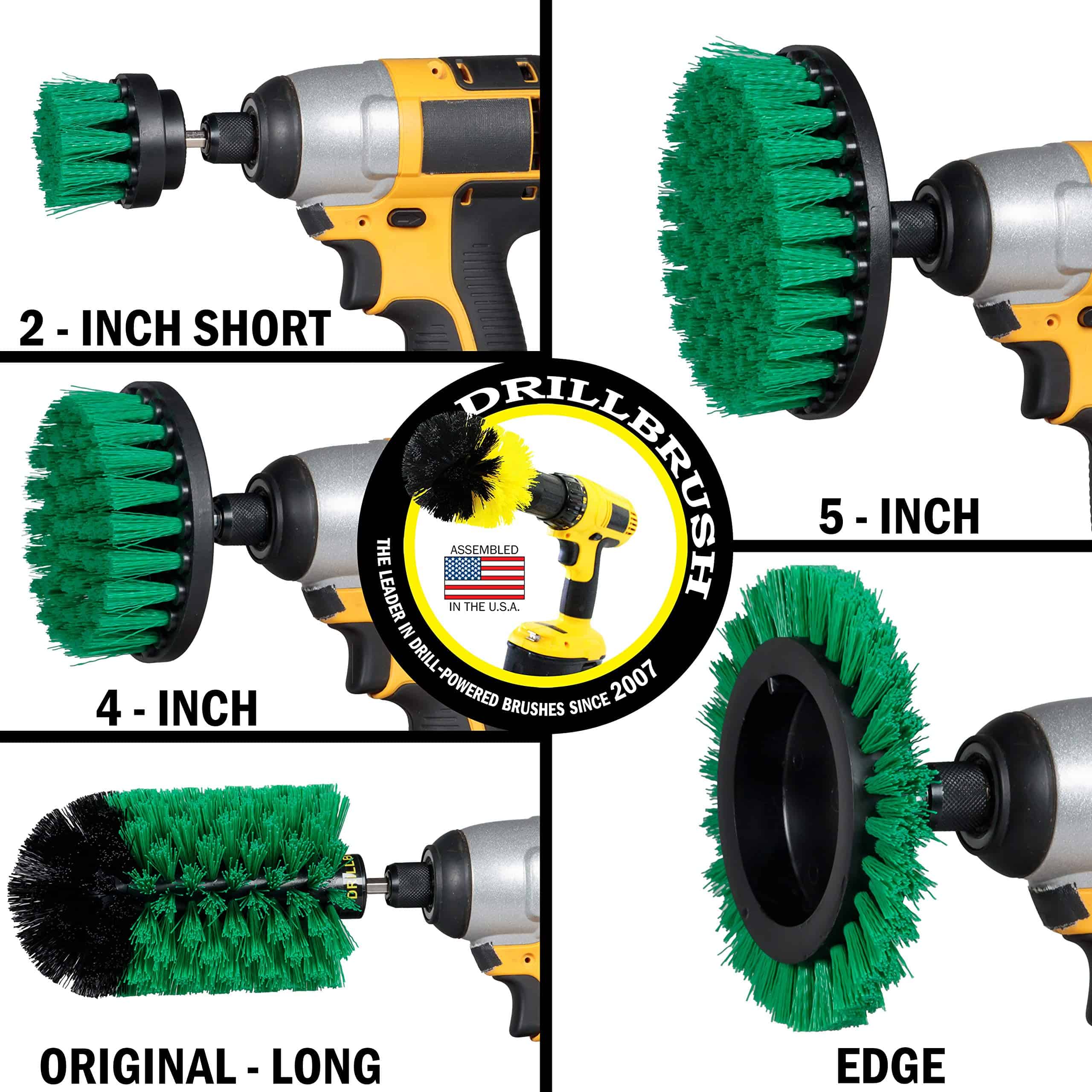 Cepillo de limpieza giratorio de nylon - Set de cepillos - Imagen 9