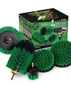 Cepillo de limpieza giratorio de nylon - Set de cepillos