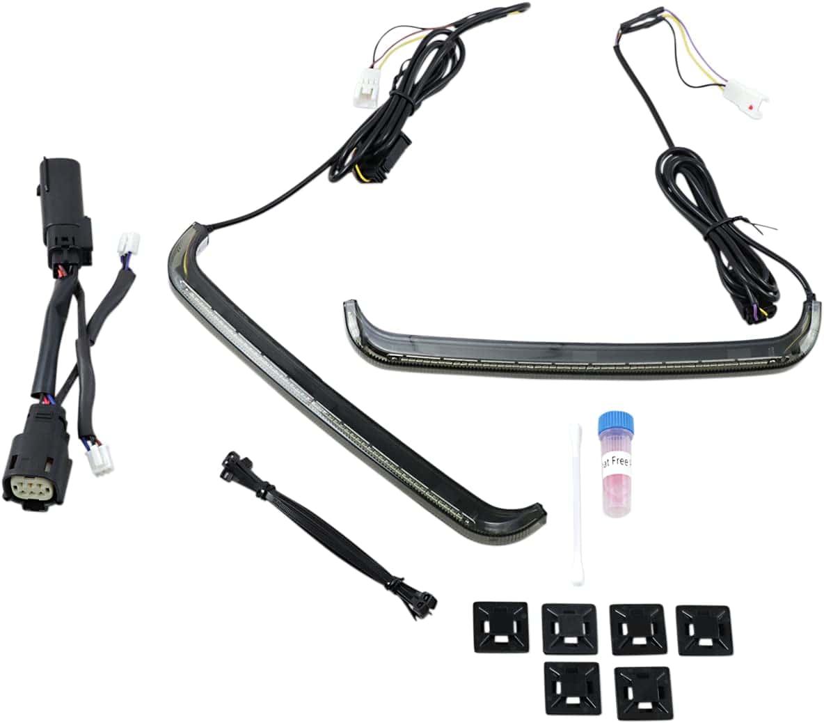 Custom Dynamics CD-LP-SS6-S Low-Profile Bagz - Lente Ahumado